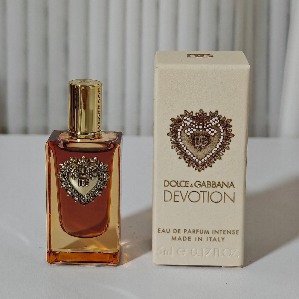 New DOLCE&GABBANA Devotion Intense EDP Mini Splash 5ml/0.17 fl oz